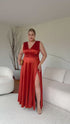 VESTIDO DECOTE V PRADA PLUS PETRA FINA